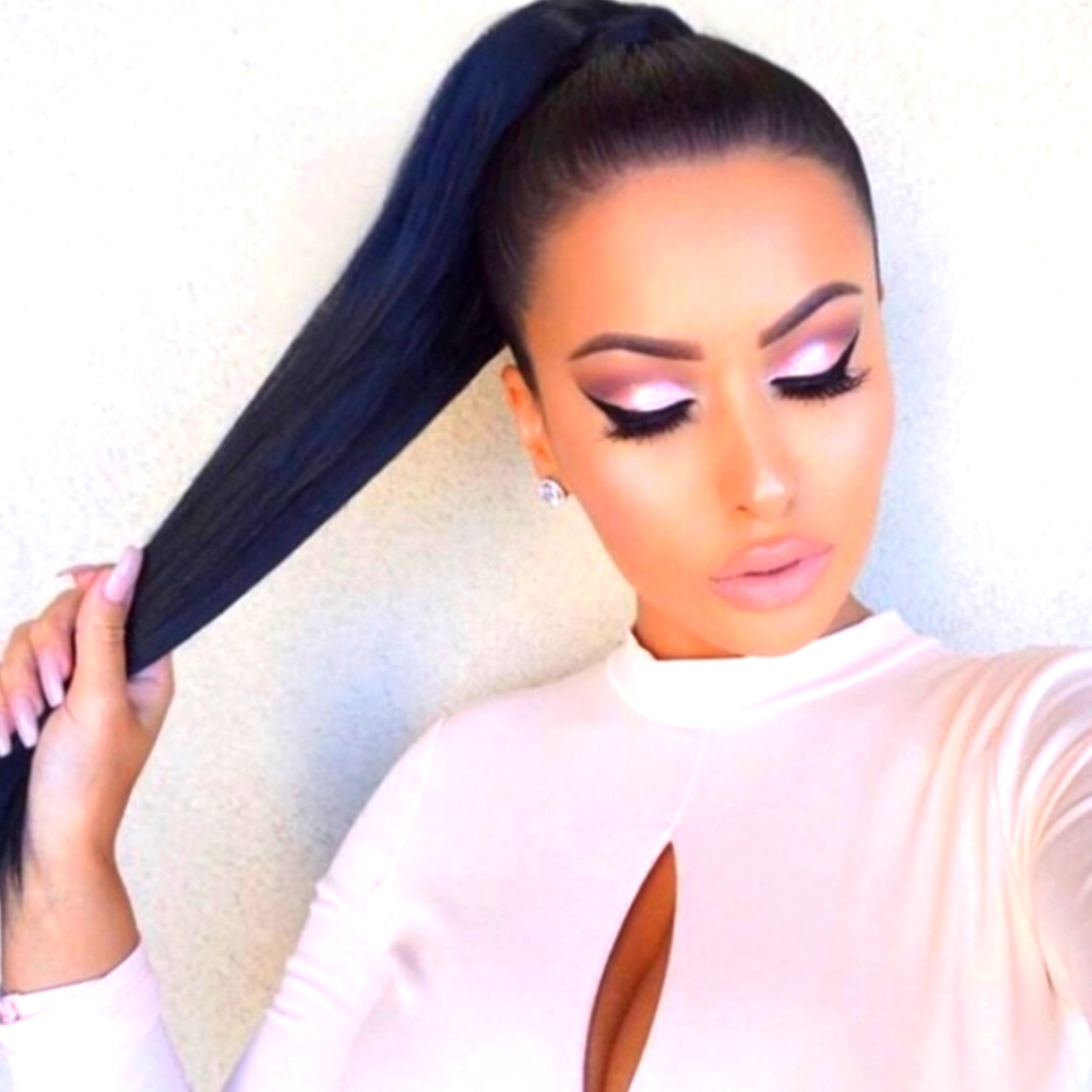 BELLAMI Black High Ponytail Hair Extension